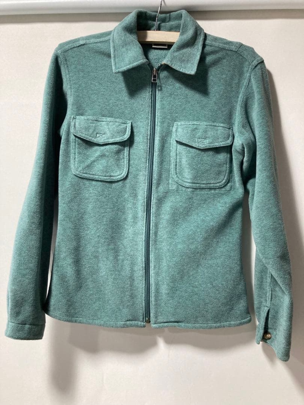 The North Face Seafoam Green Fleece Jacket Size Large